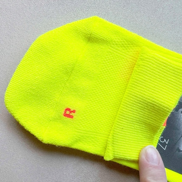 Highlighter Yellow Falke Cool Kick Socks - Picture 4 of 8